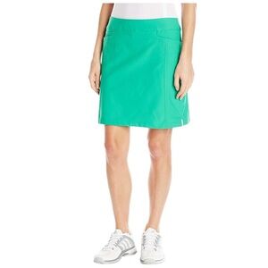 NWOT Adidas Adistar Golf Skirt Skort Tennis Pickleball, Green, size S